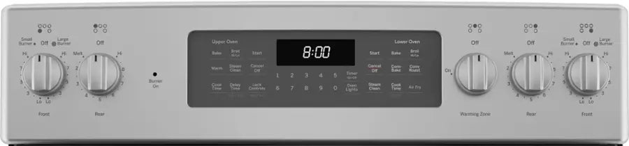 Whirlpool 6.7 Cu. Ft. Electric Double Oven Range with True Convection