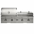 Coyote 50″ Combo Built-In Gas and Flat Top Grill