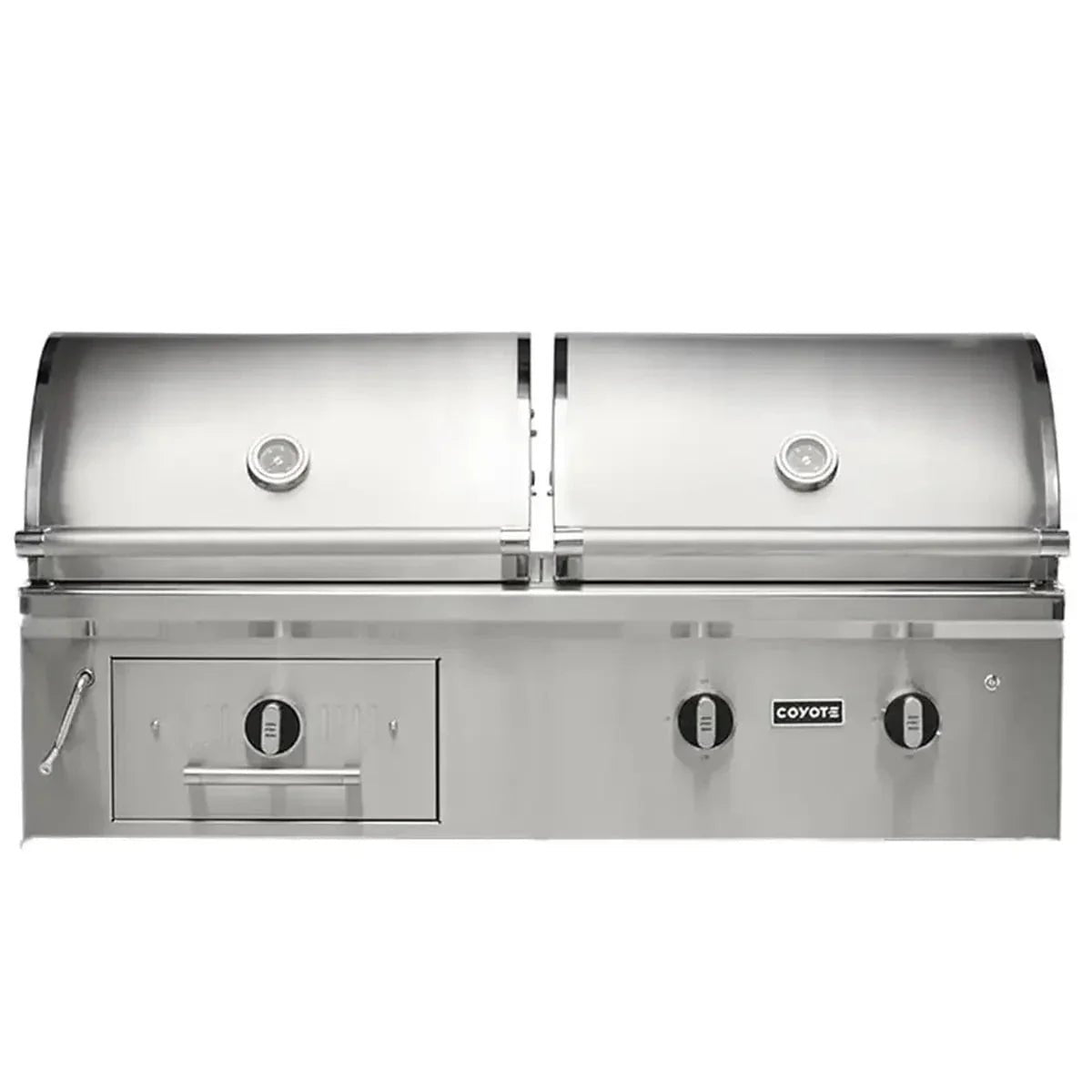 Coyote 50″ Hybrid Built-In Gas and Charcoal Grill