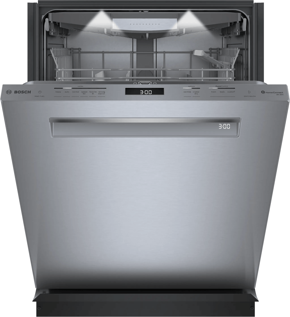 Benchmark™ Dishwasher 24'' Brushed steel anti-fingerprint