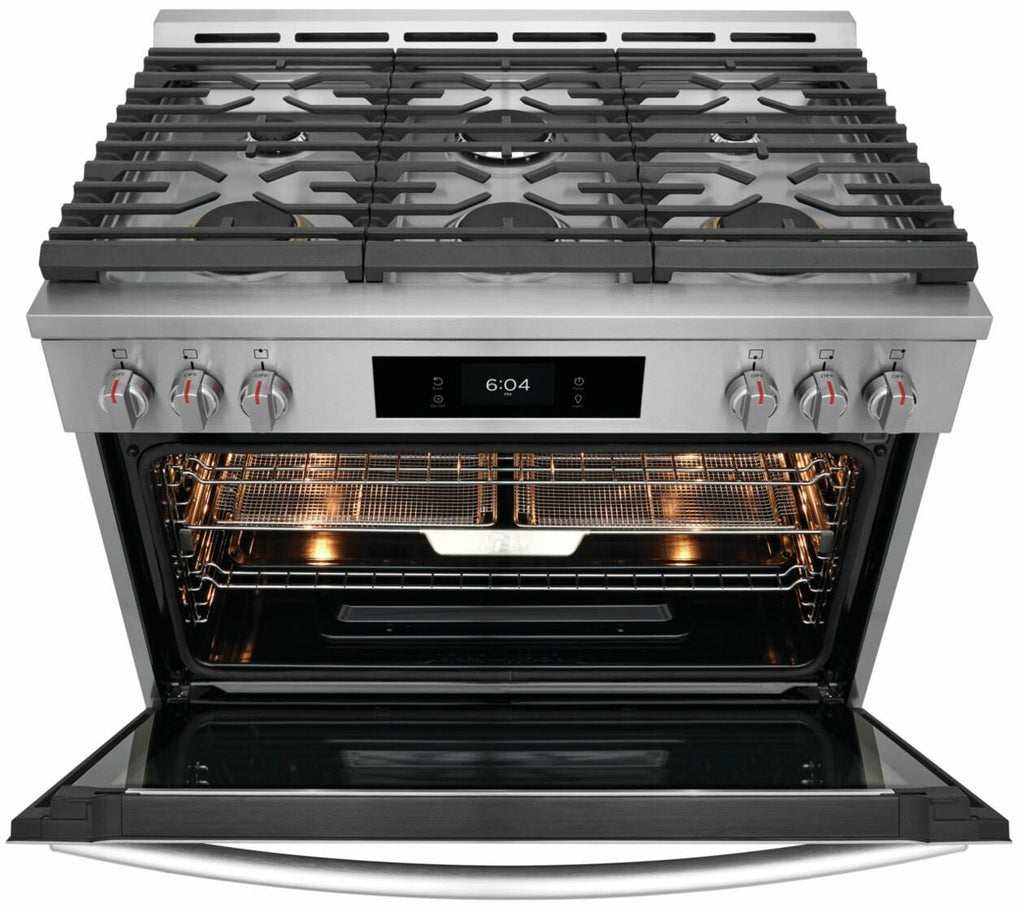 36" Gas Range with Air Fry