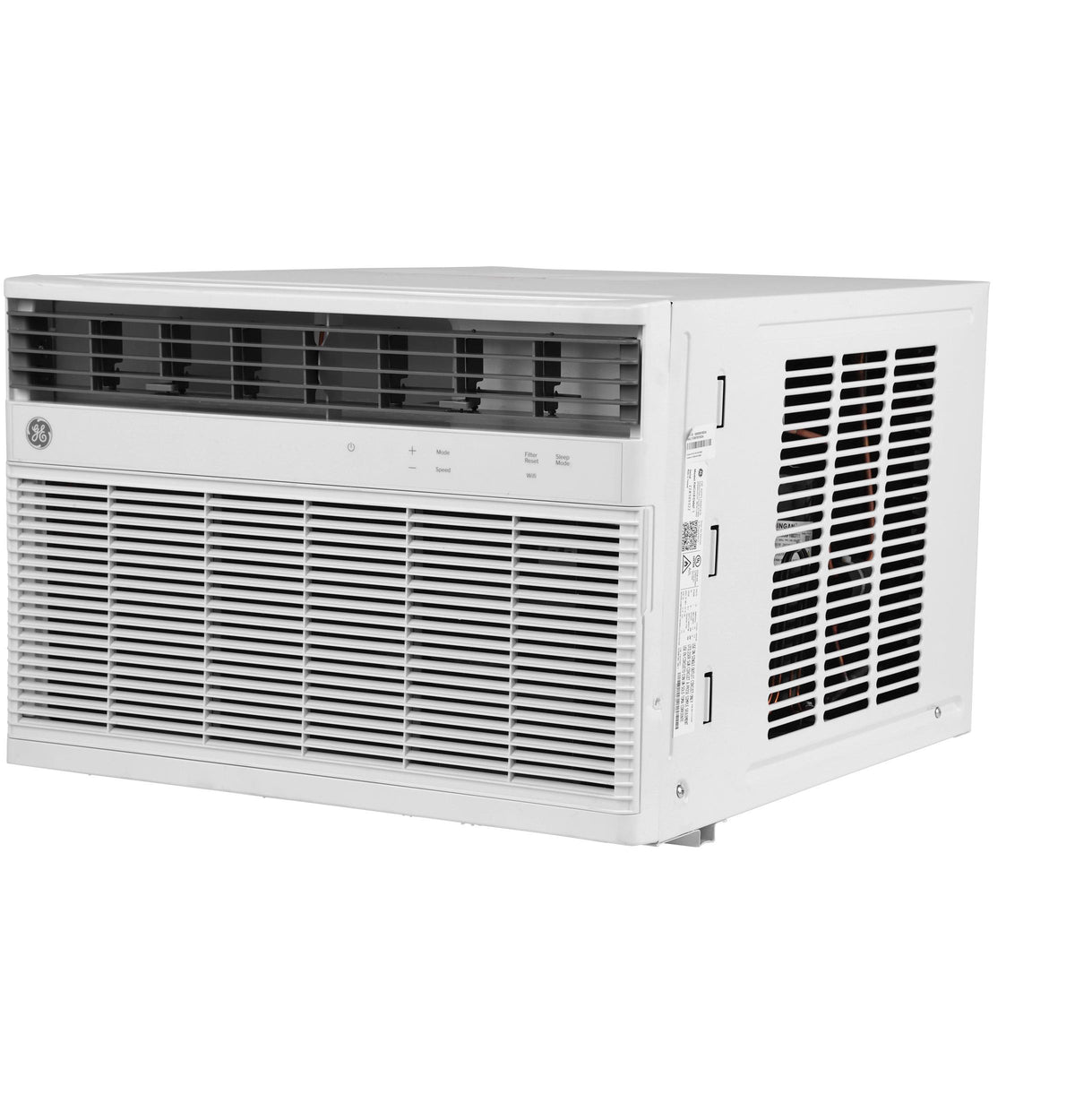 GE® 12,000 BTU Smart Heat/Cool Electronic Window Air Conditioner for Large Rooms up to 550 sq. ft.