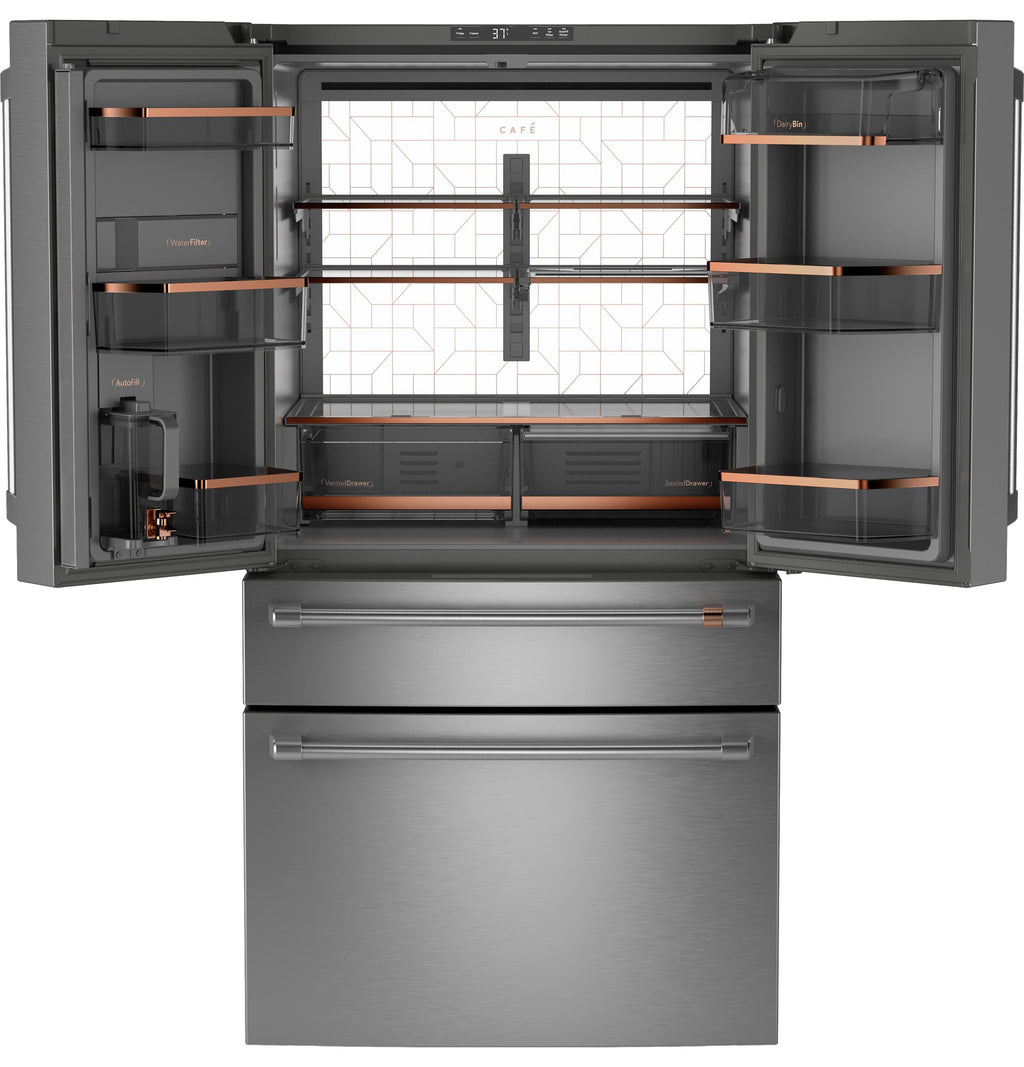 Café™ ENERGY STAR® 28.7 Cu. Ft. Smart 4-Door French-Door Refrigerator With Dual-Dispense AutoFill Pitcher