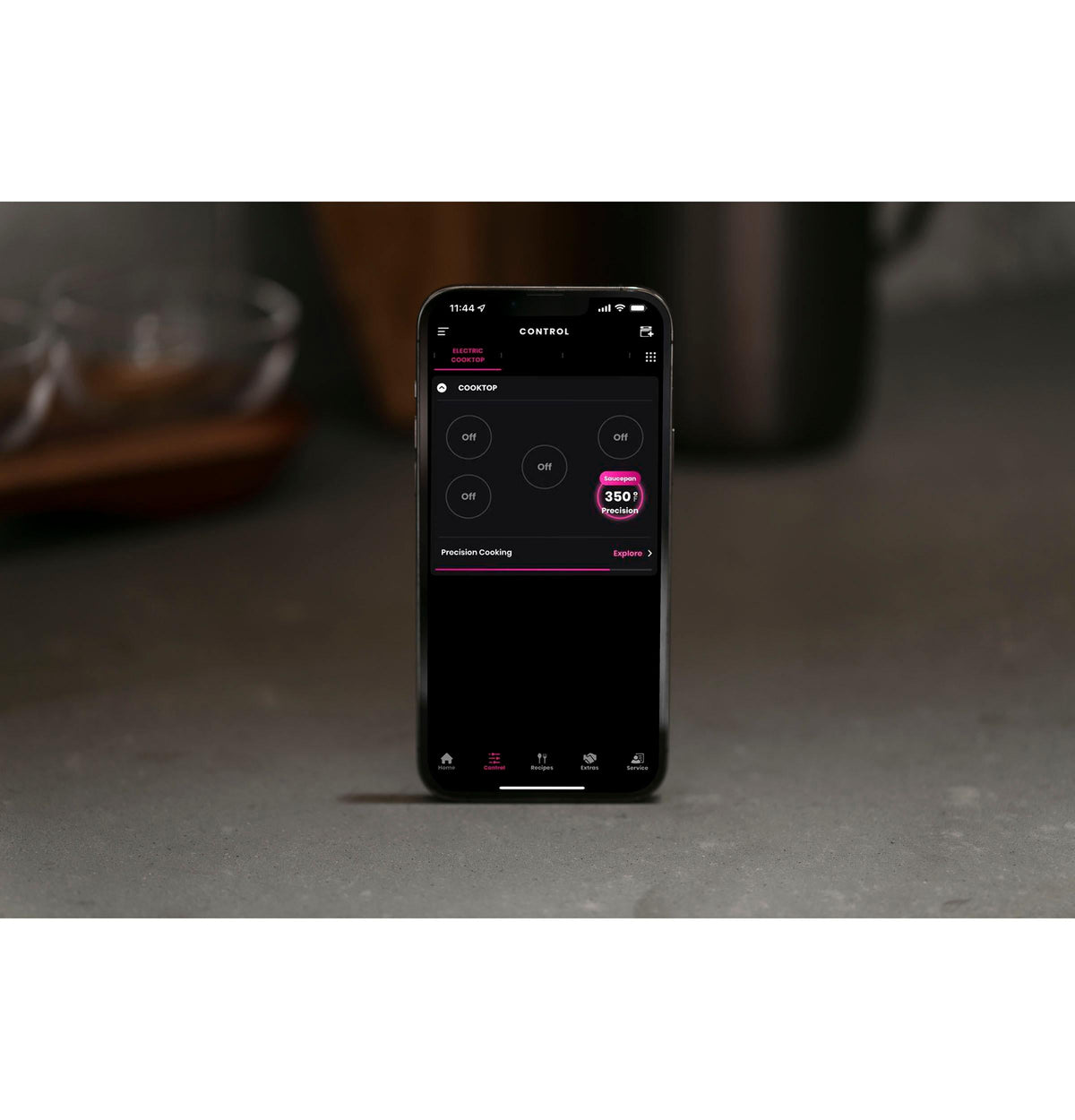 GE Profile™ 30" Built-In Touch Control Electric Cooktop