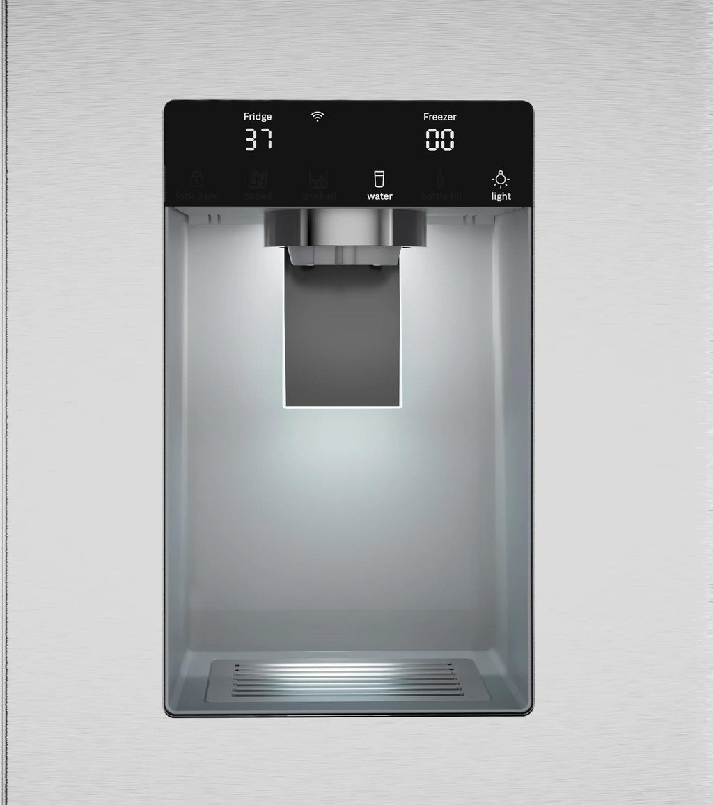 500 Series French Door Bottom Mount Refrigerator 36" Stainless steel (with anti-fingerprint), Total No Frost