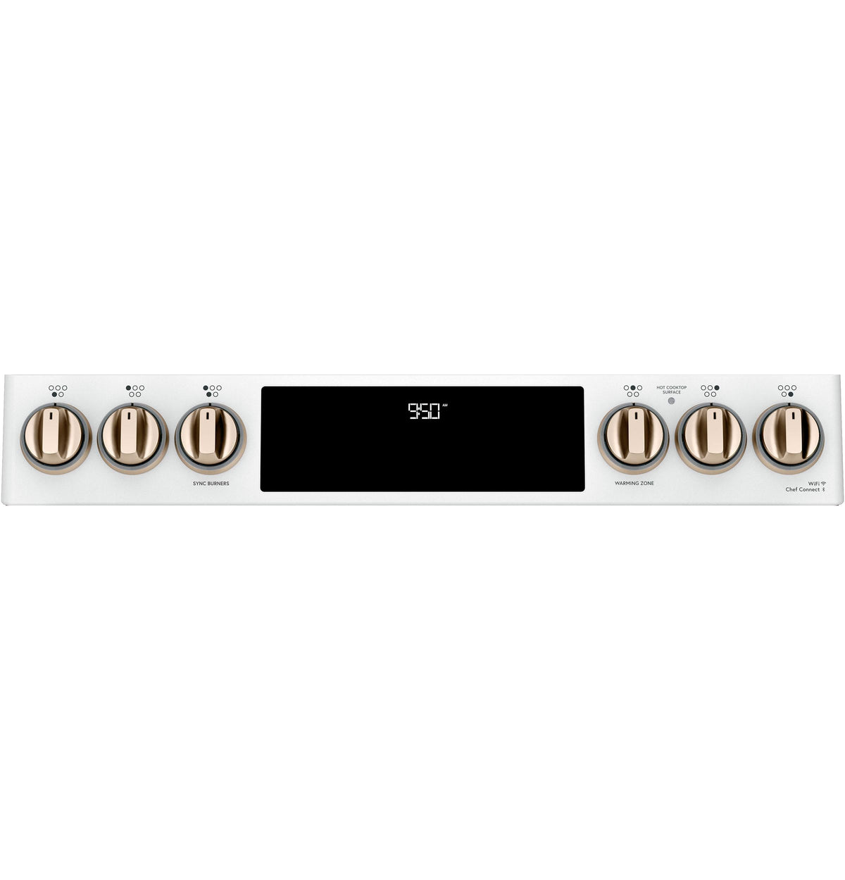 Café™ 30" Smart Slide-In, Front-Control, Induction and Convection Double-Oven Range