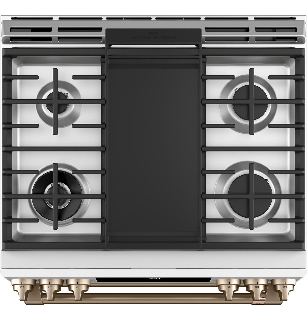 Café™ 30" Smart Slide-In, Front-Control, Dual-Fuel, Double-Oven Range with Convection
