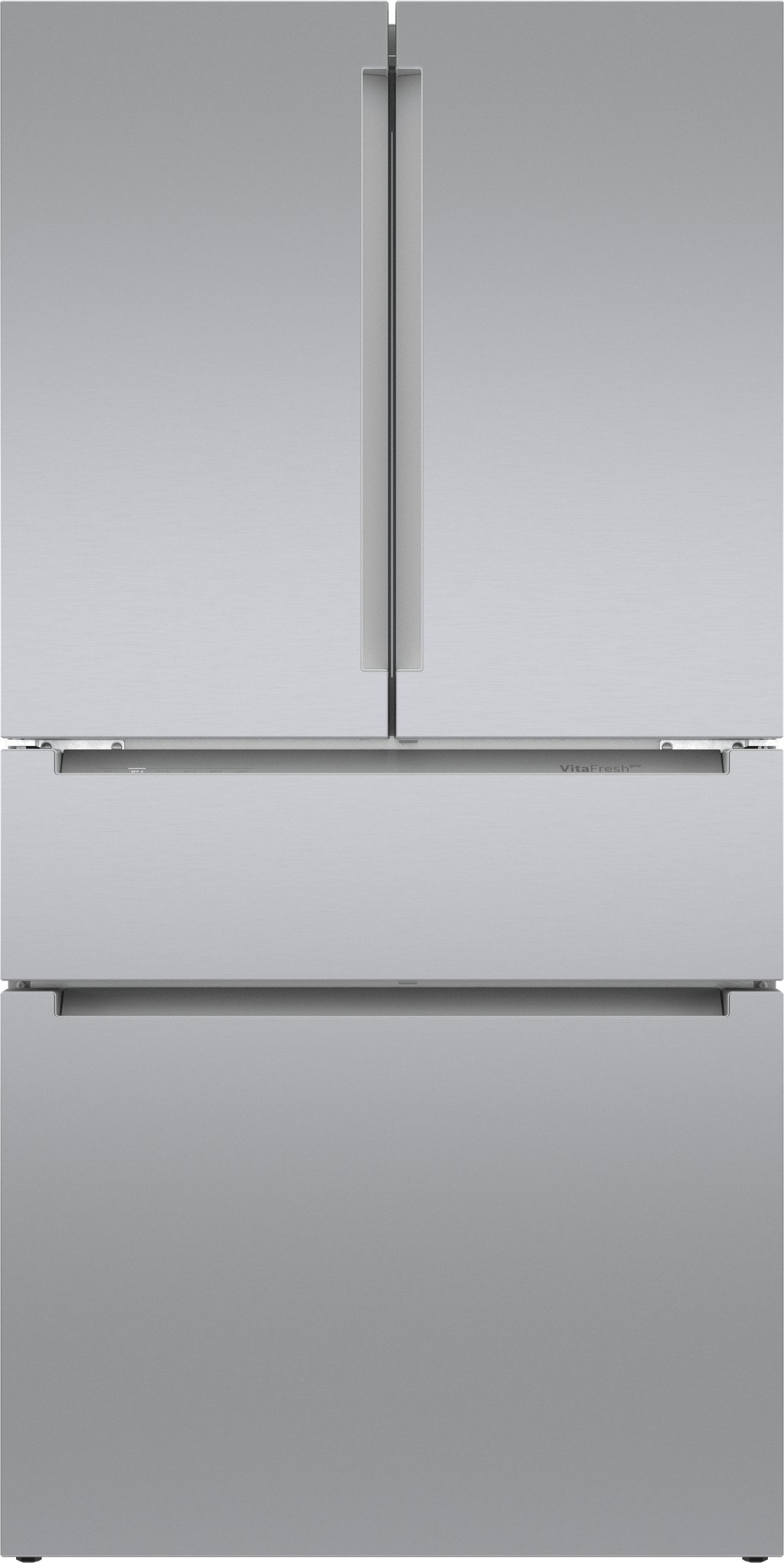 800 Series French Door Bottom Mount Refrigerator 36" Stainless steel (with anti-fingerprint)