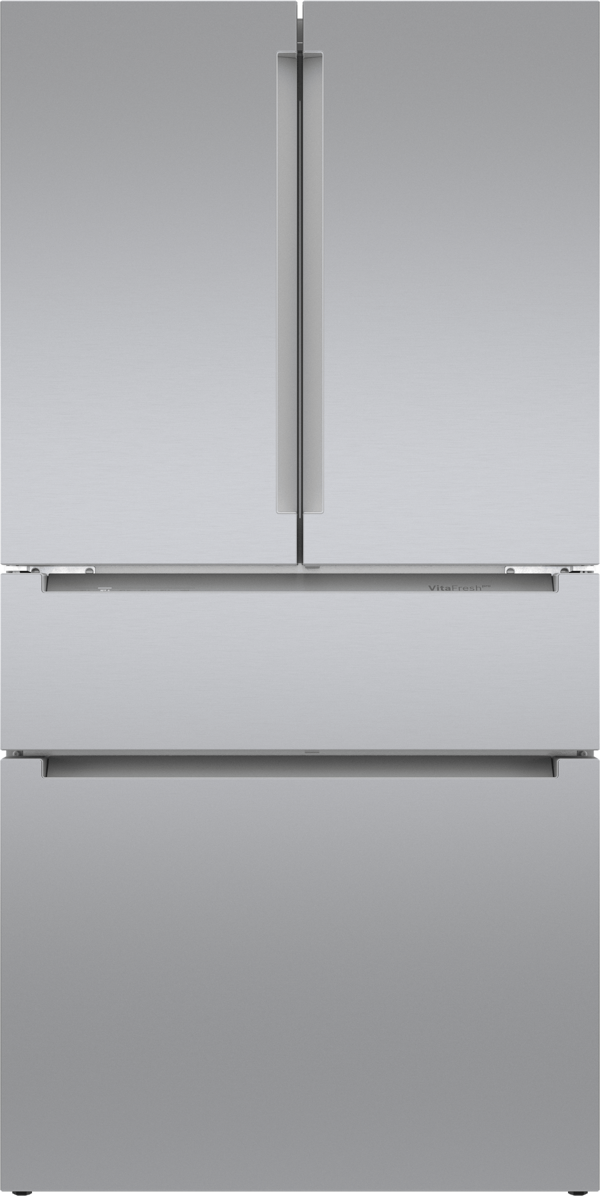 800 Series French Door Bottom Mount Refrigerator 36" Stainless steel (with anti-fingerprint)