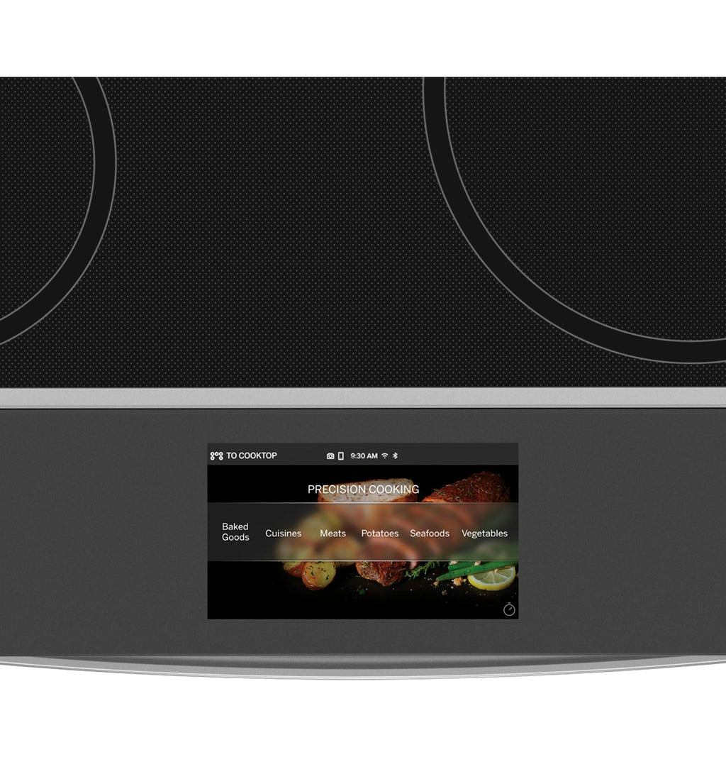 GE Profile™ 30" Smart Slide-In Front-Control Induction Fingerprint Resistant Range with In Oven Camera