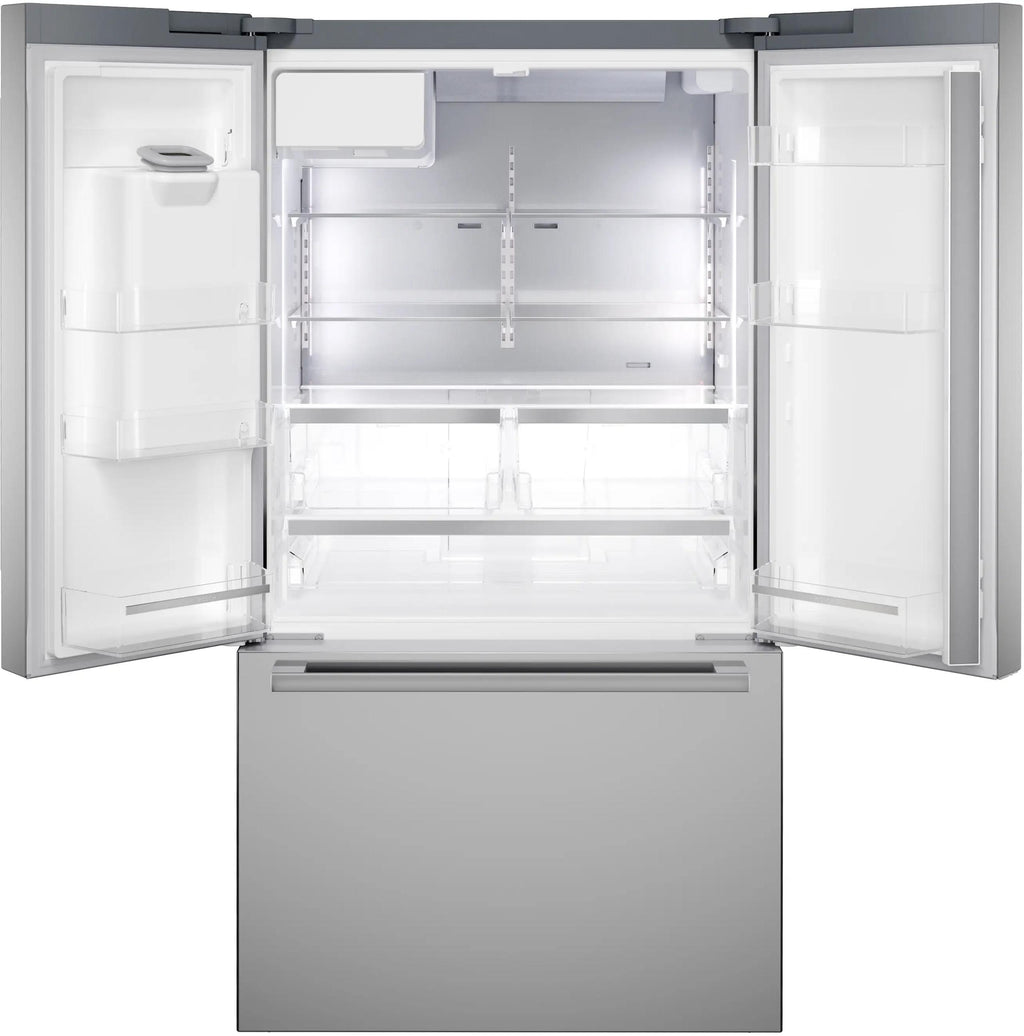 500 Series French Door Bottom Mount Refrigerator 36" Stainless steel (with anti-fingerprint), Total No Frost
