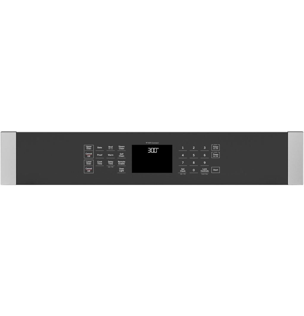 GE® 30" Smart Built-In Self-Clean Double Wall Oven with Never-Scrub Racks