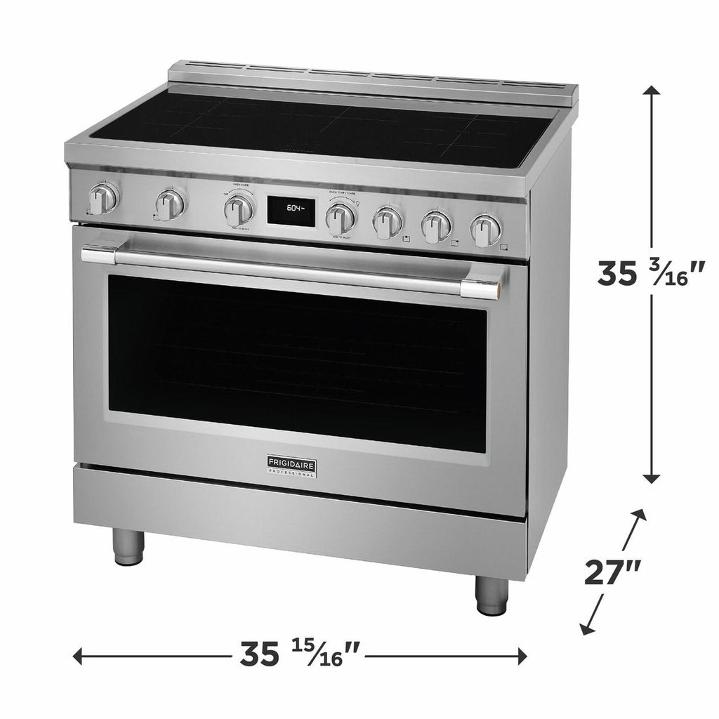 36" Induction Freestanding Range