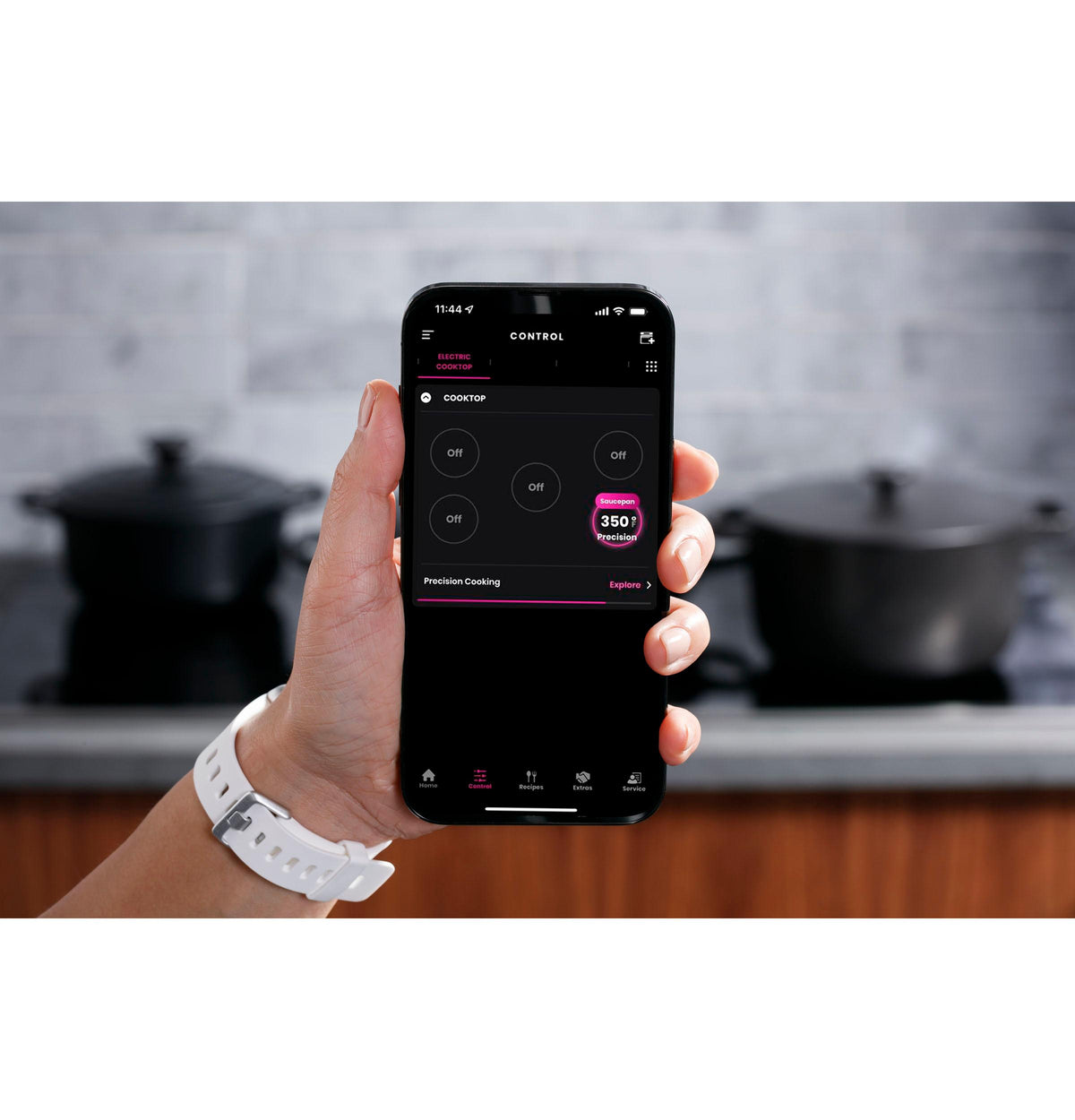 GE Profile™ ENERGY STAR® 36" Built-In Touch Control Induction Cooktop