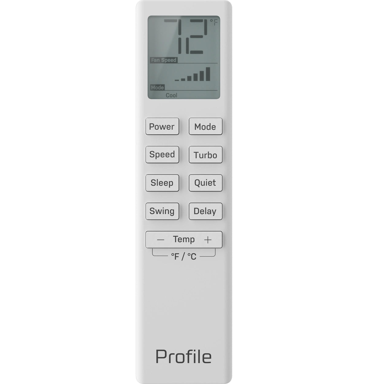 GE Profile® 12,000 BTU Dual-Hose, Inverter Heat/Cool Portable Air Conditioner with Dehumidifier and Remote, White