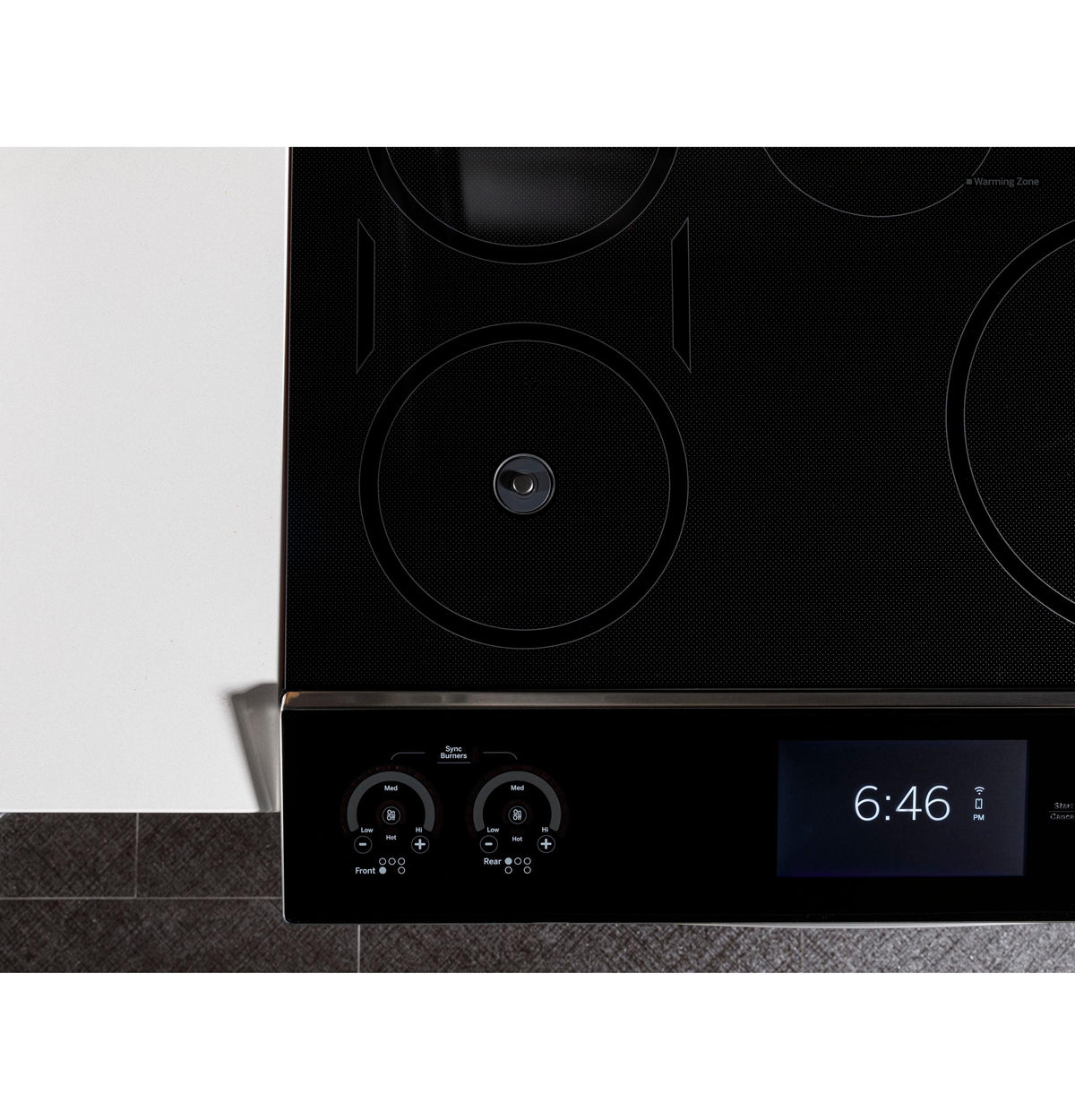 GE Profile™ 30" Smart Slide-In Front-Control Induction Fingerprint Resistant Range with In Oven Camera