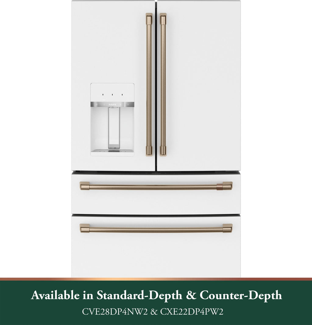Café™ ENERGY STAR® 27.8 Cu. Ft. Smart 4-Door French-Door Refrigerator