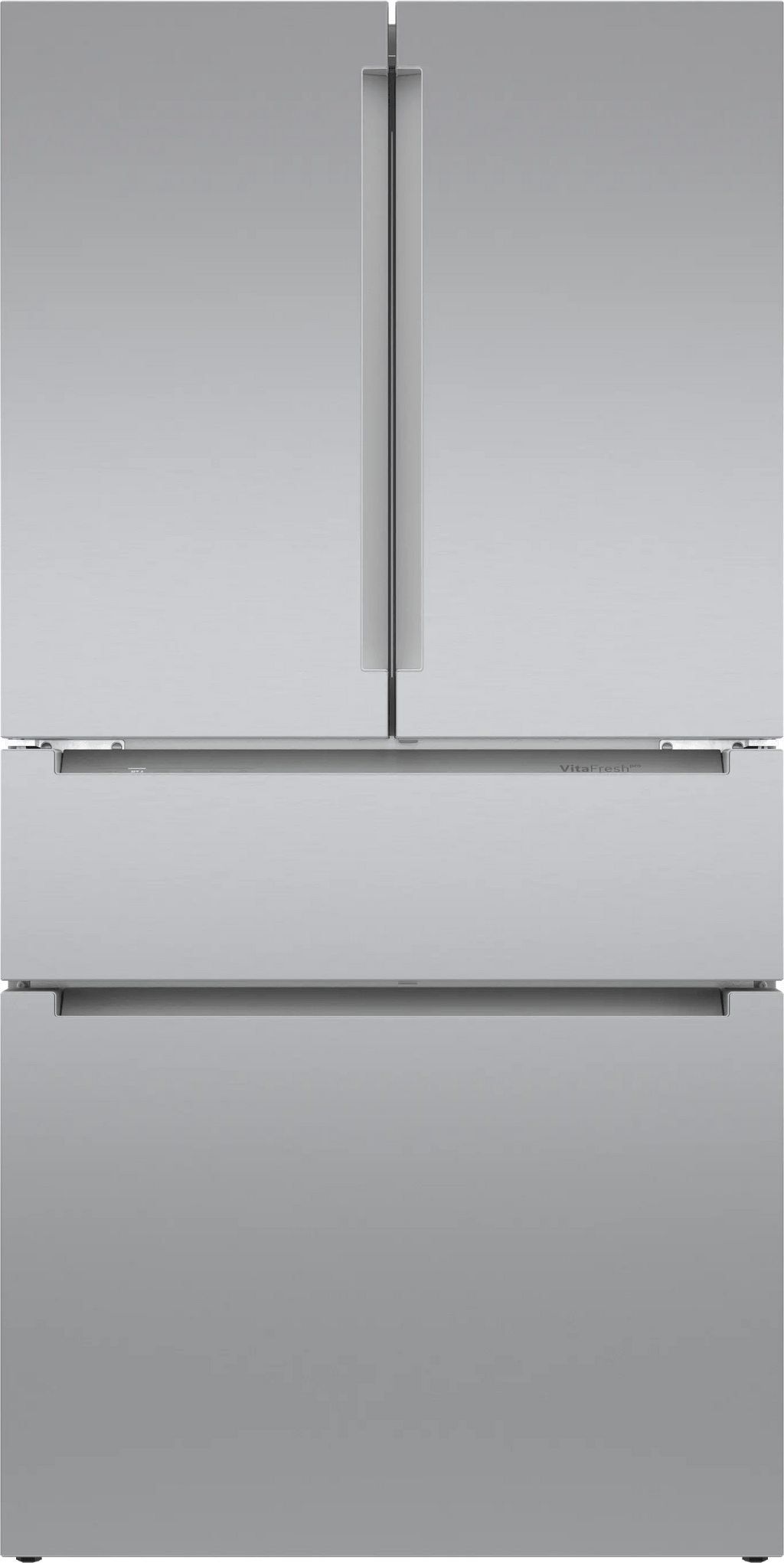 800 Series French Door Bottom Mount Refrigerator 36" Stainless steel (with anti-fingerprint)