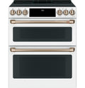 Café™ 30" Smart Slide-In, Front-Control, Induction and Convection Double-Oven Range