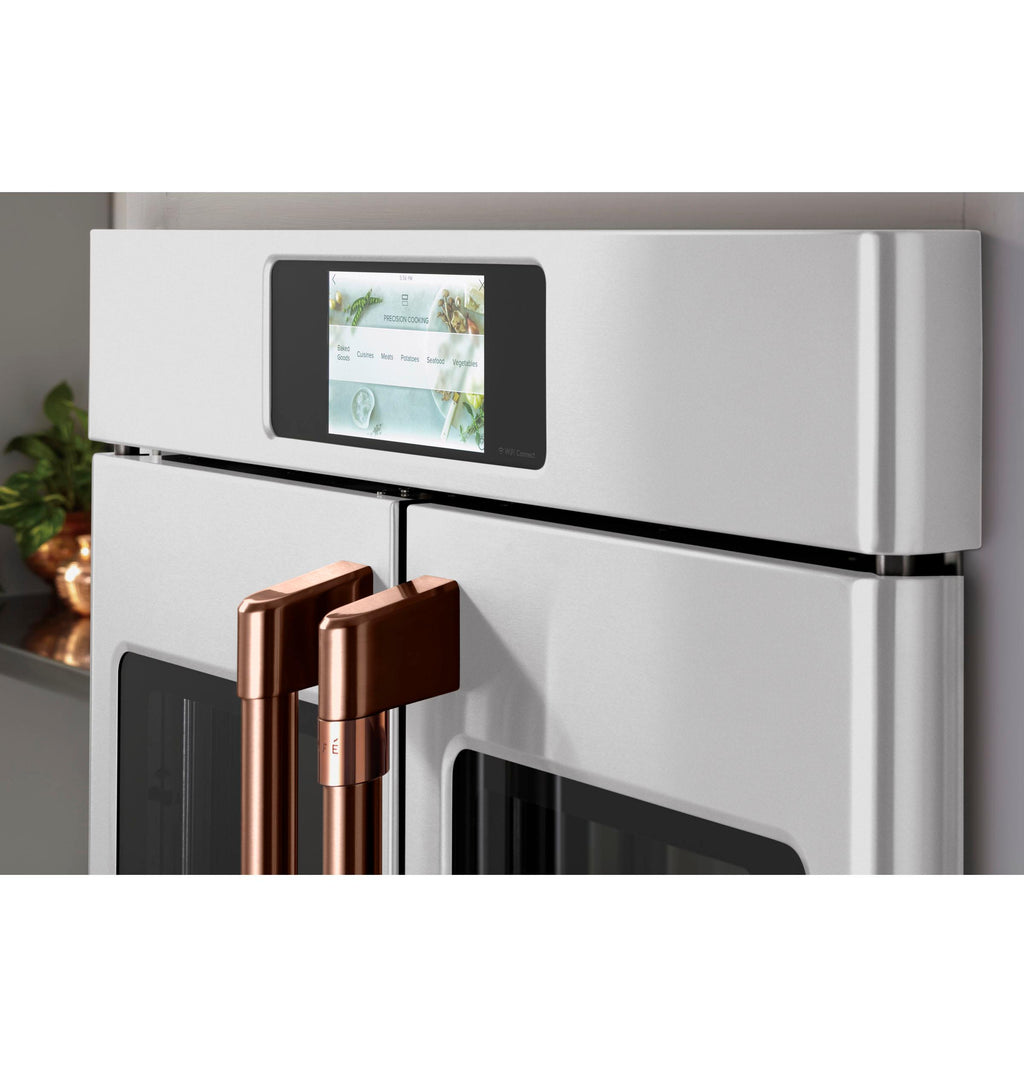 Café™ Professional Series 30" Smart Built-In Convection French-Door Single Wall Oven