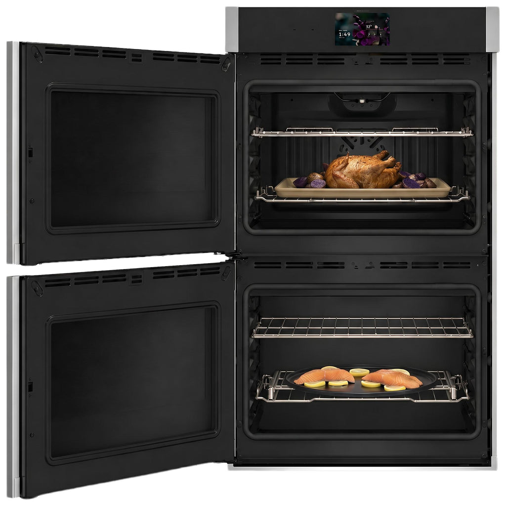 GE Profile™ 30" Smart Built-In Convection Double Wall Oven with Left-Hand Side-Swing Doors