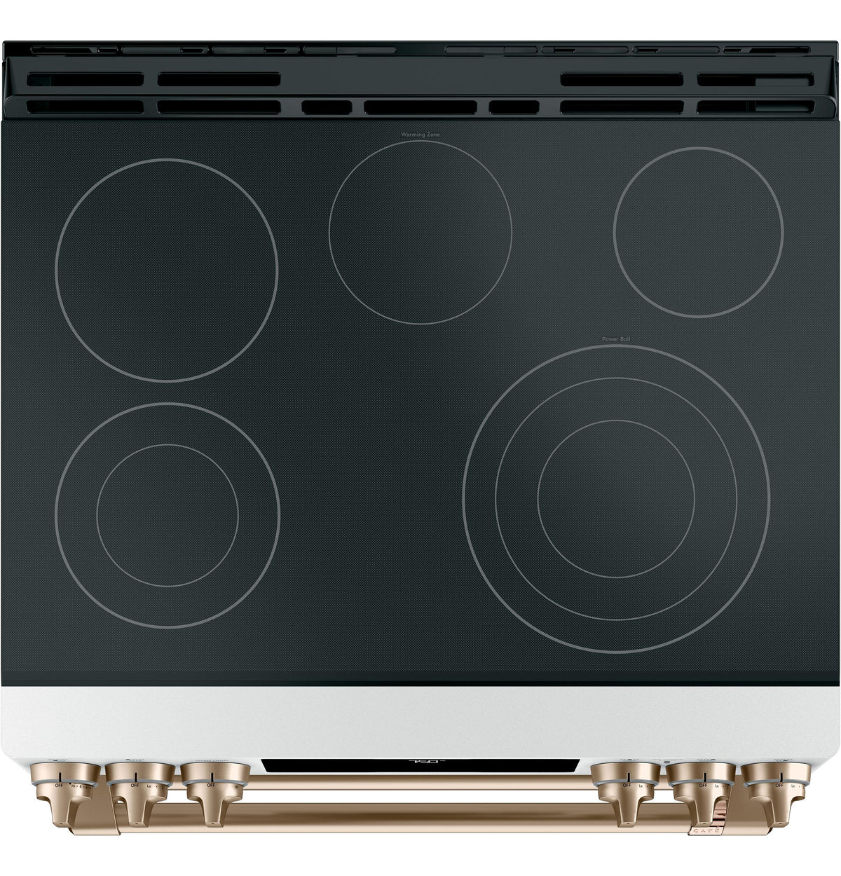 Café™ 30" Smart Slide-In, Front-Control, Radiant and Convection Double-Oven Range