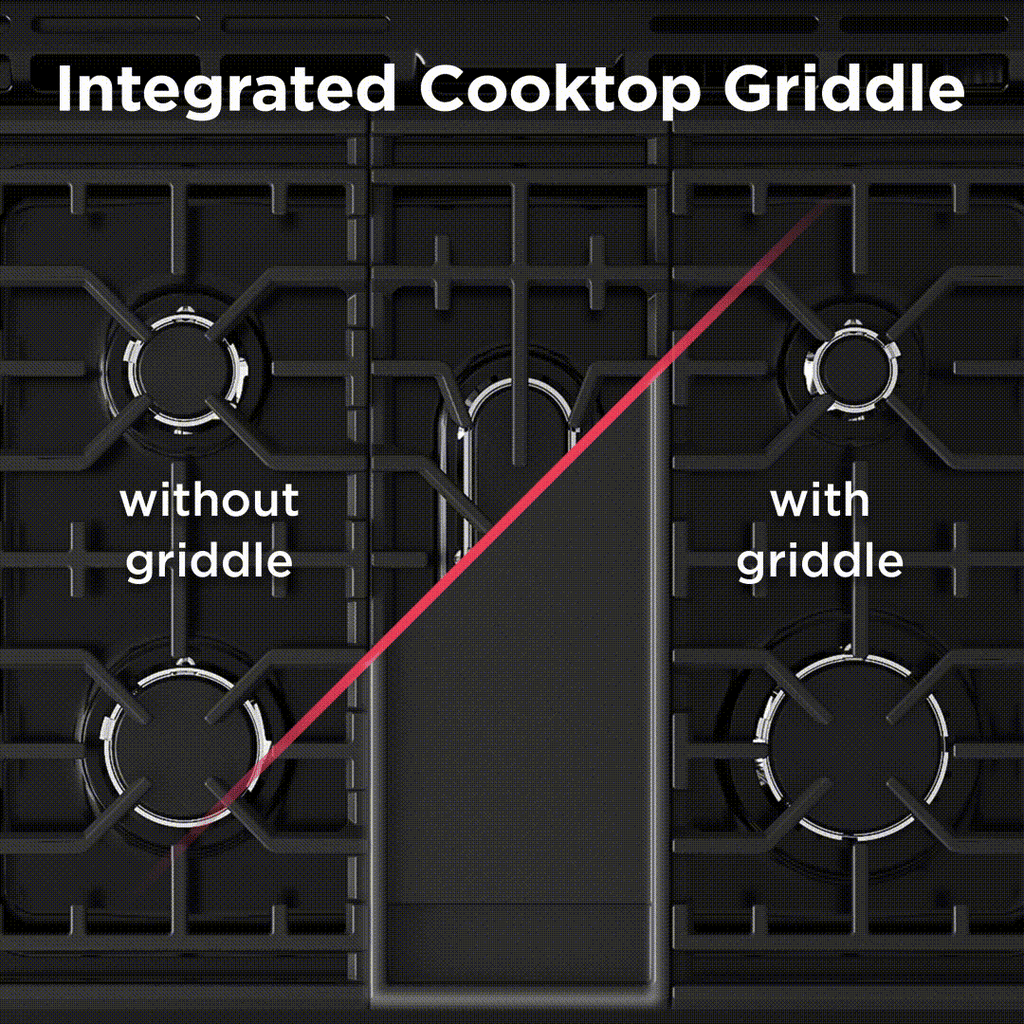 30" Front Control Gas Range with Total Convection