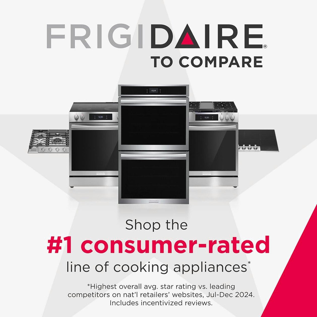 30" Front Control Gas Range with Total Convection