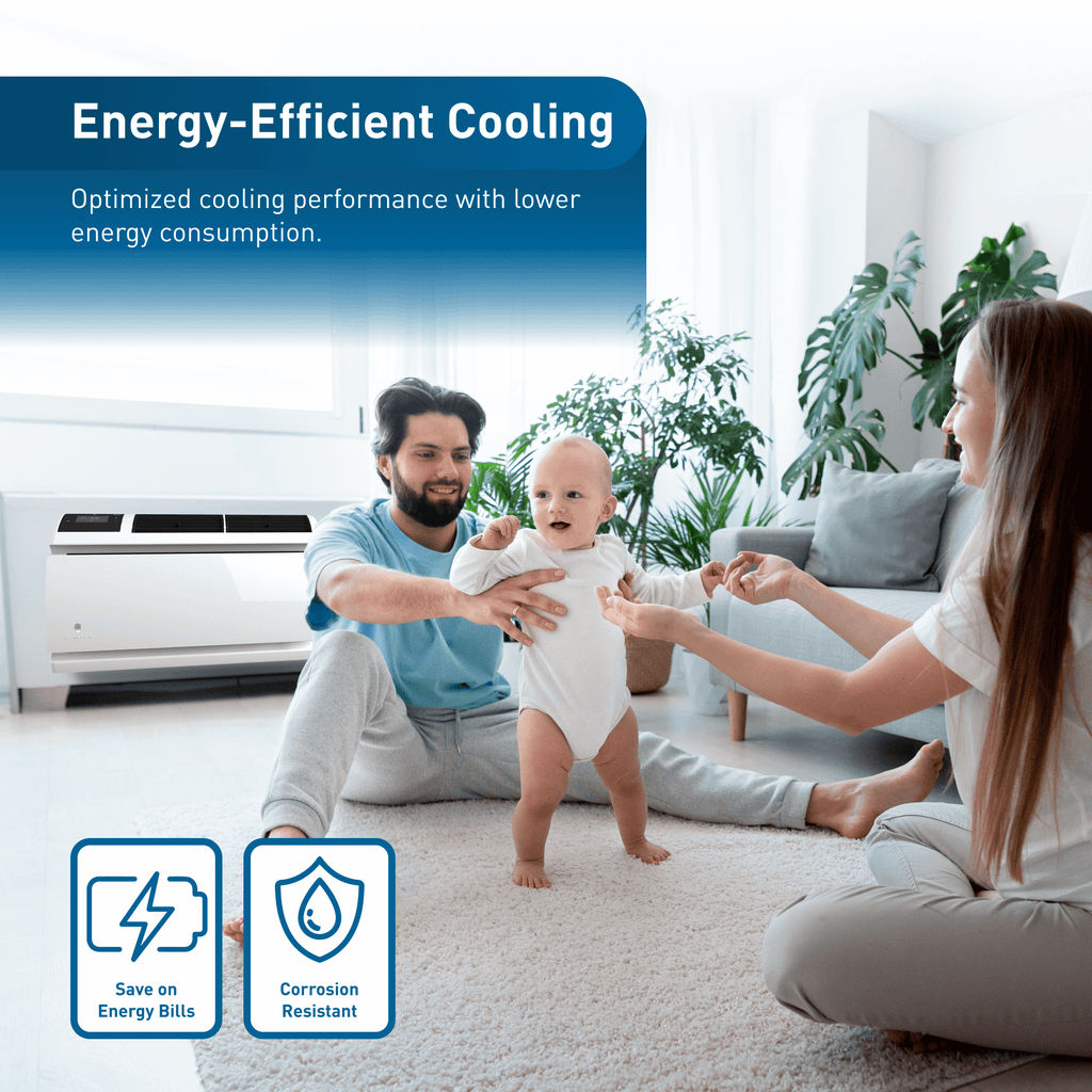 Friedrich WallMaster Inverter 12,000 BTU 230V Smart Through-the-Wall Air Conditioner - Cool Only
