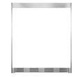 Frigidaire 79'' Louvered or 75'' Collar Stainless Steel Trim Kit