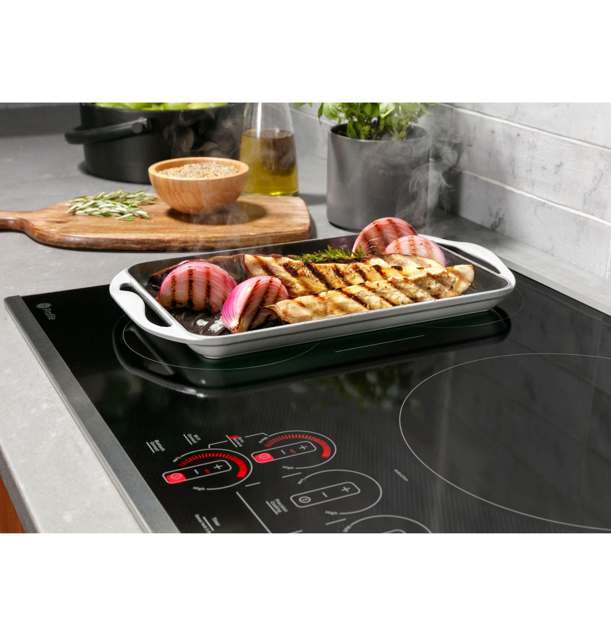 GE Profile™ ENERGY STAR® 36" Built-In Touch Control Induction Cooktop