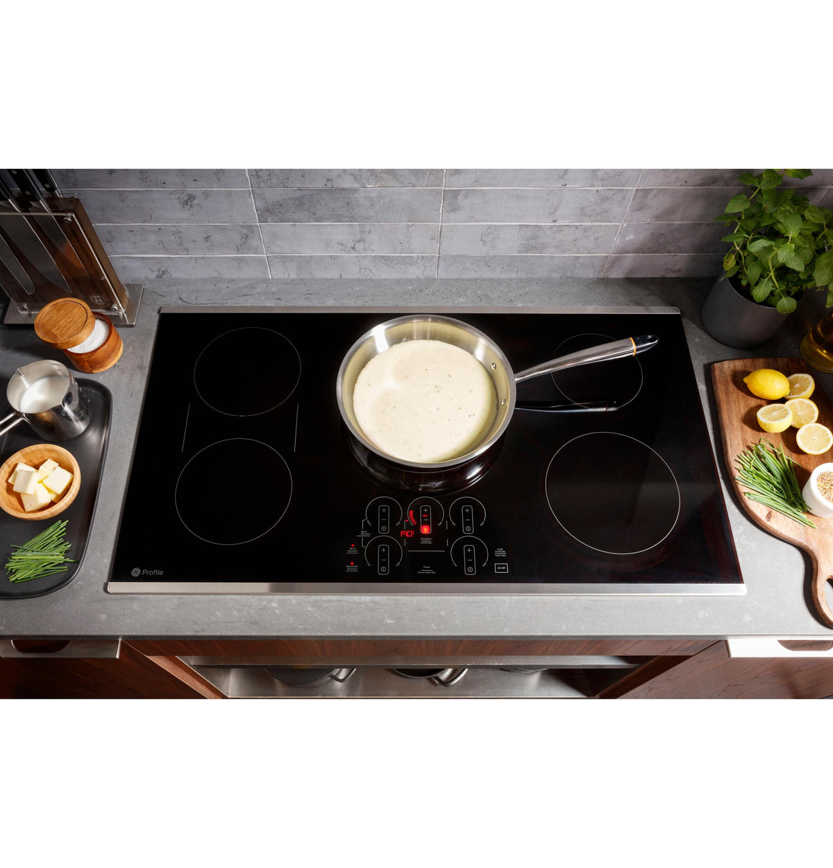 GE Profile™ ENERGY STAR® 36" Built-In Touch Control Induction Cooktop