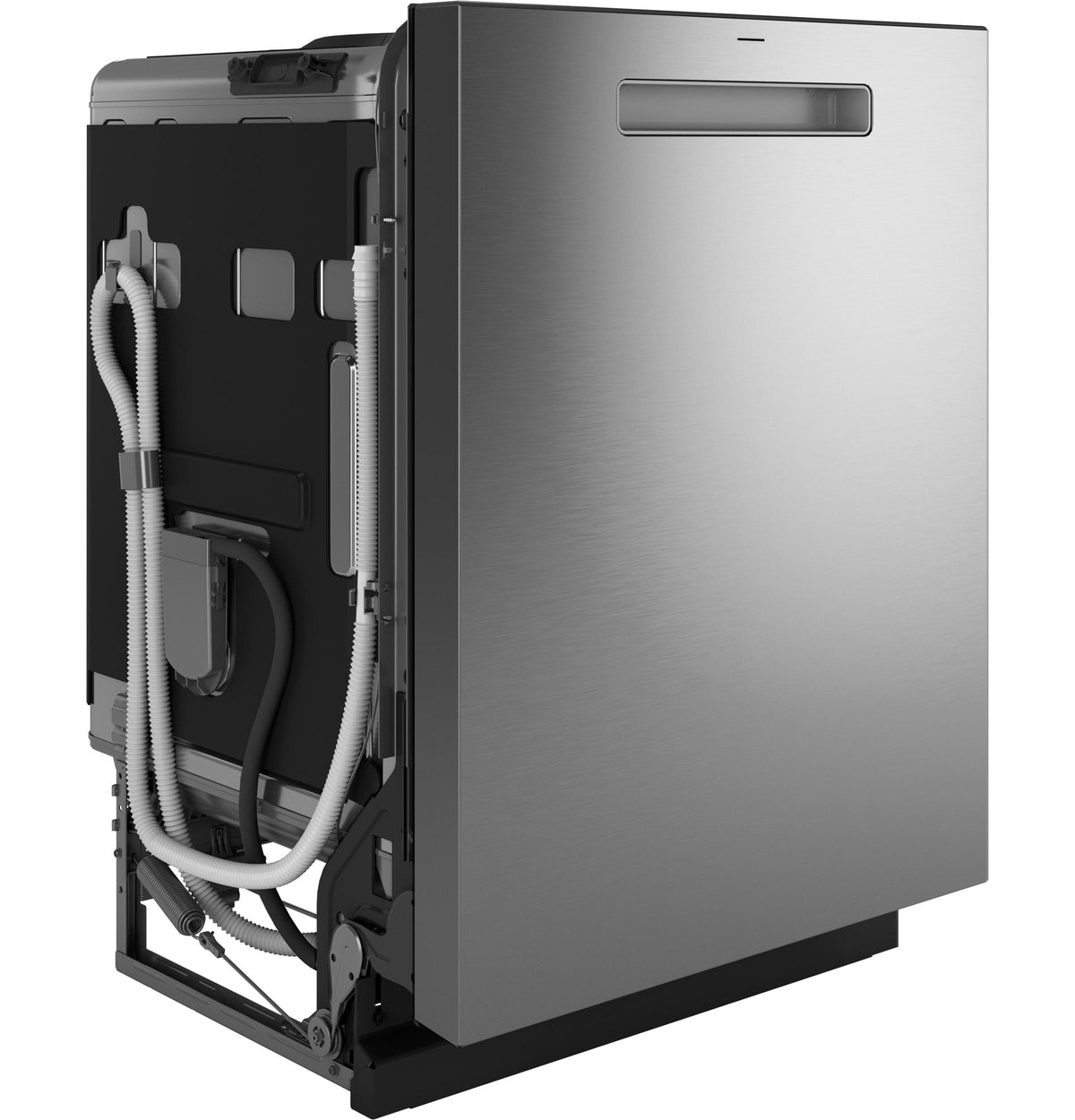 GE Profile™ ENERGY STAR® Fingerprint Resistant Top Control Stainless Interior Dishwasher with Microban™ Antimicrobial Technology