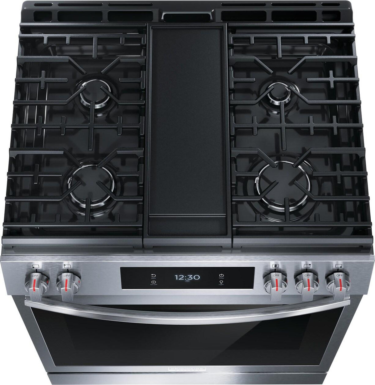 30" Front Control Gas Range with Total Convection