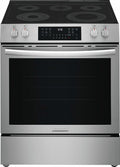 30" Front Control Electric Range with Total Convection