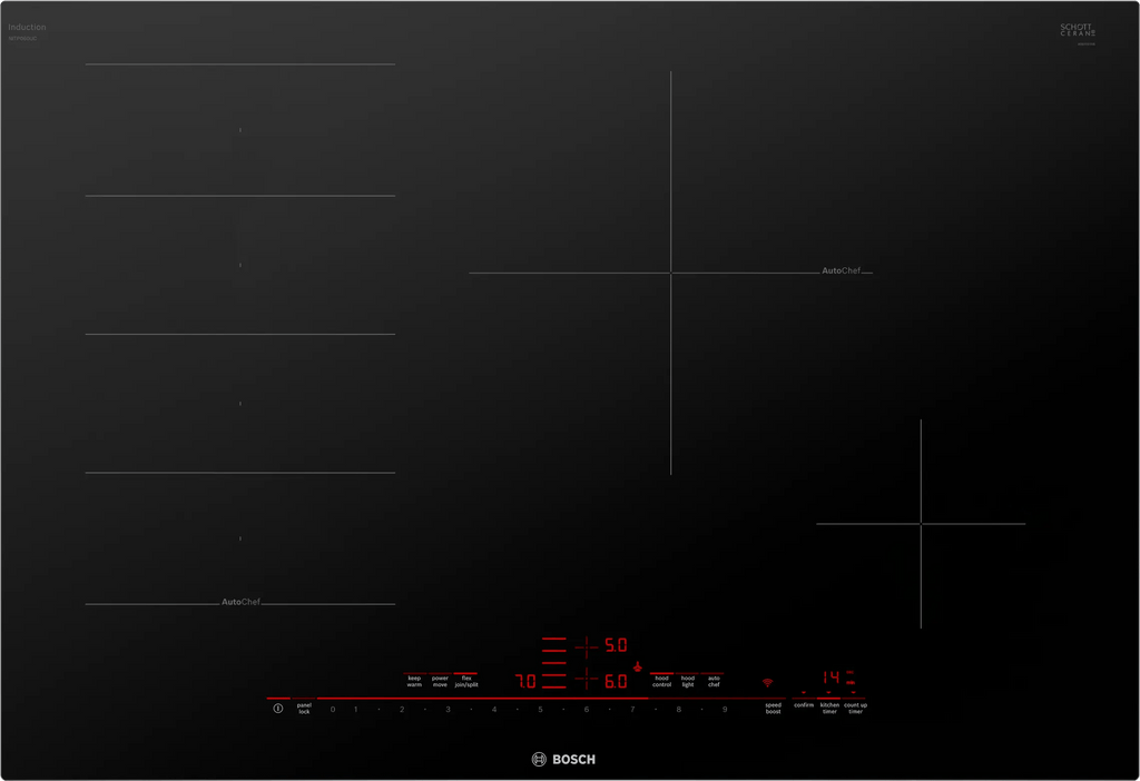 Benchmark™ Induction Cooktop 30'' surface mount without frame