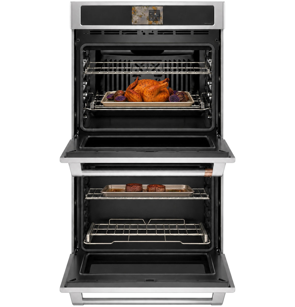 CAF(EBACK)™ 30" Smart Double Wall Oven with Convection