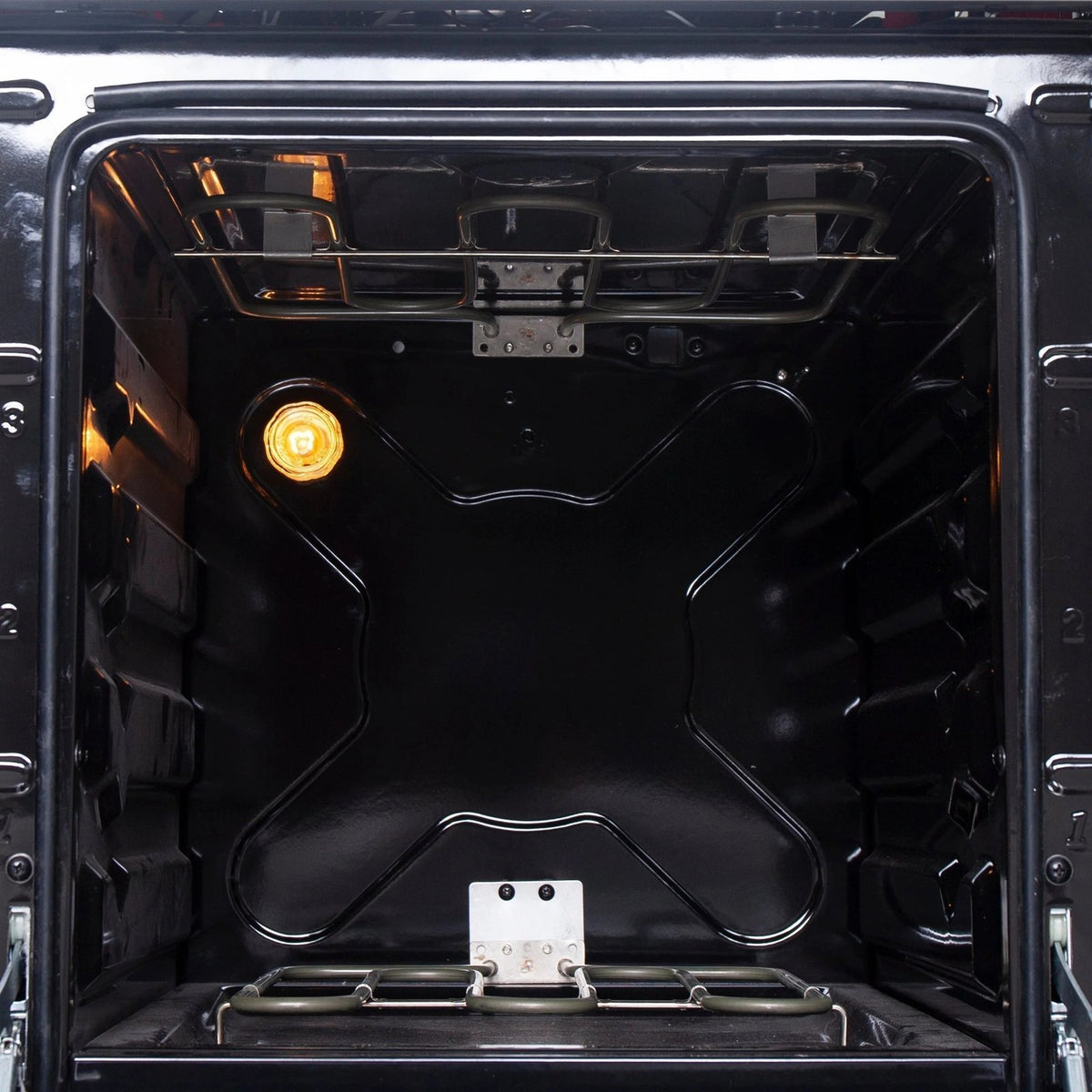Forno Pallerno 20 in. Freestanding Electric Range, 2.05 cu. ft., 4 Elements, Stainless Steel (Model FFSEL6052-20)