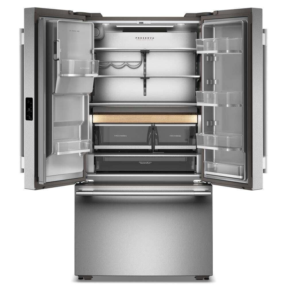 Counter-Depth French Door Refrigerator with Intelligent Auto Fill