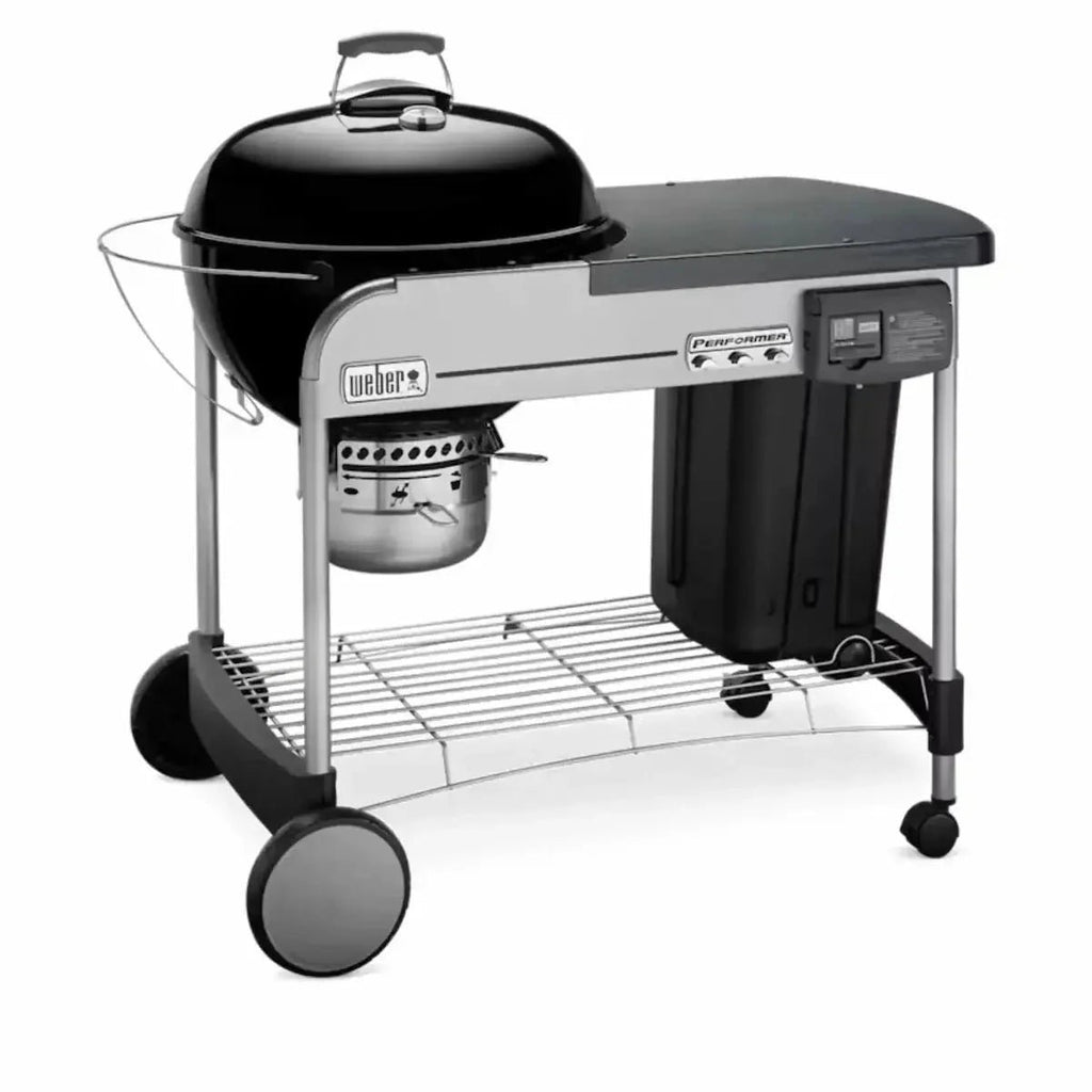 Weber Performer Deluxe Charcoal BBQ Grill, 22.5″ in Black