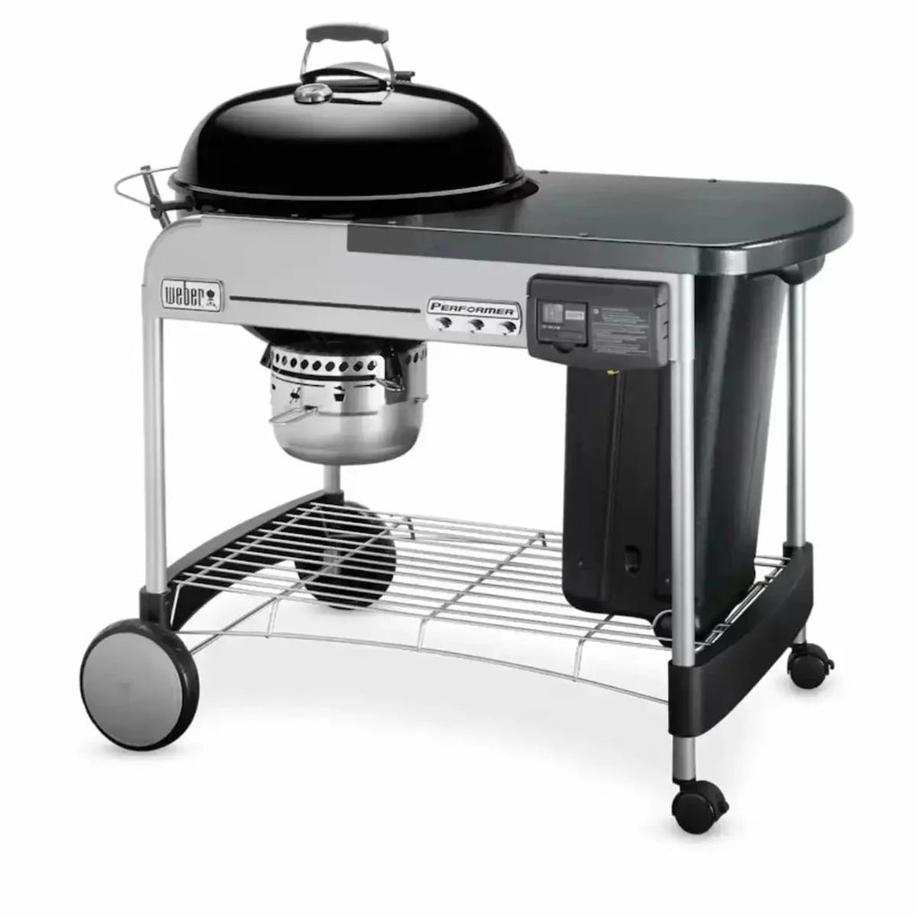Weber Performer Deluxe Charcoal BBQ Grill, 22.5″ in Black