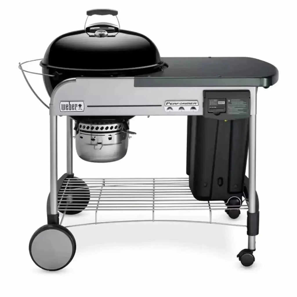 Weber Performer Deluxe Charcoal BBQ Grill, 22.5″ in Black